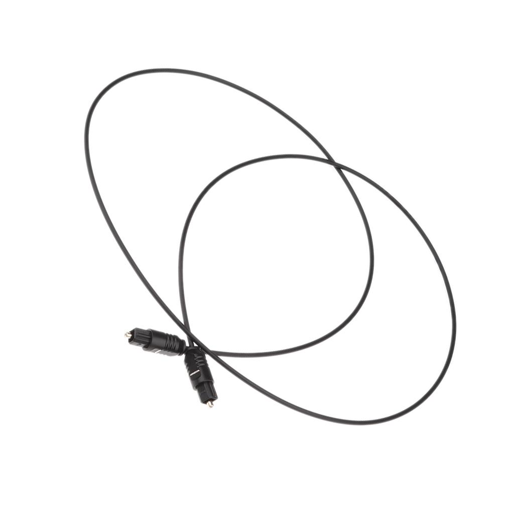 OD2.2 Digital Fiber Optical Audio VCR CD MD DVD TosLink Cable Lead Cord
