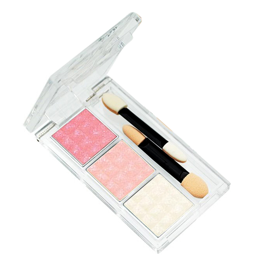 Màu Mắt 3 Ô Mira Crystal Shine Shadow