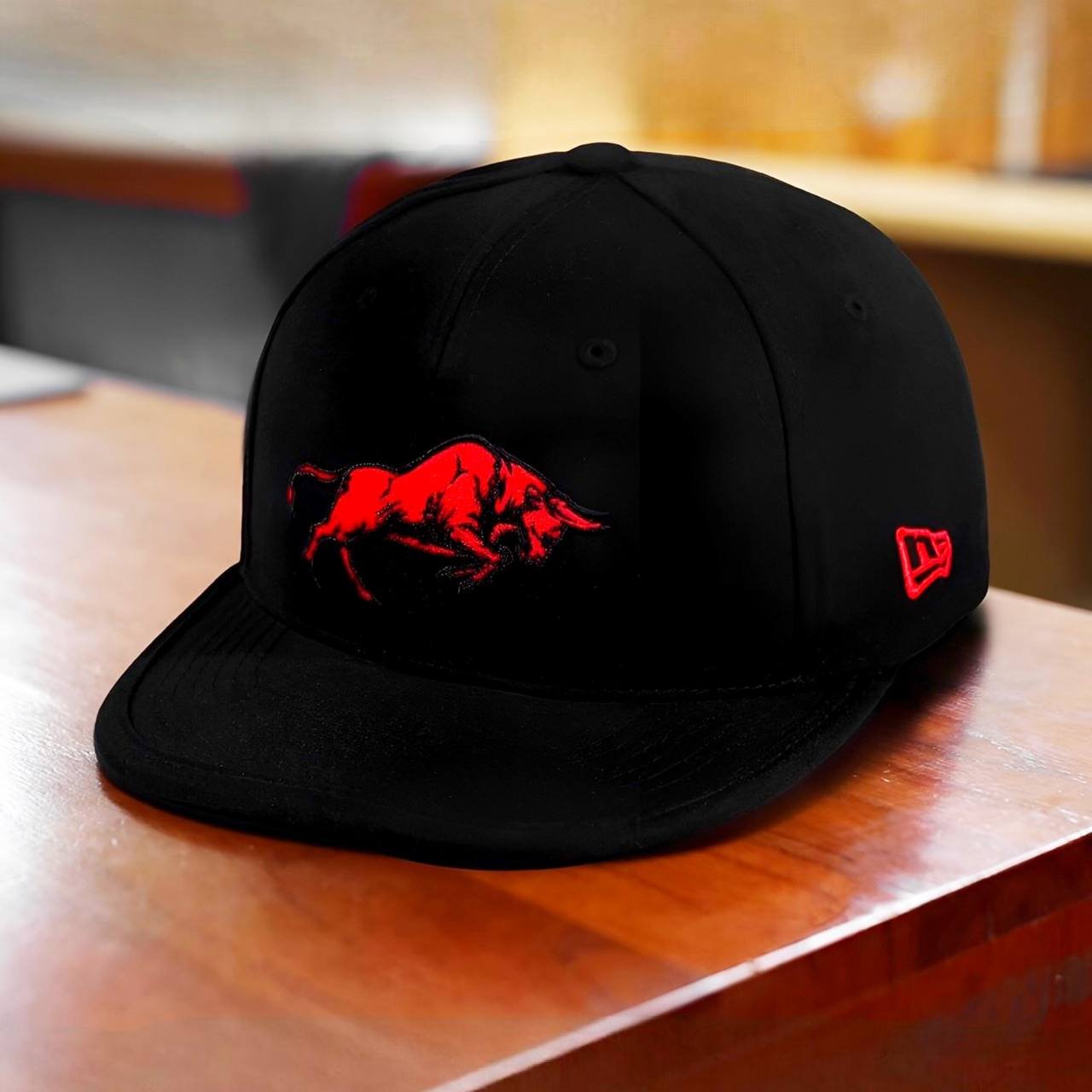 Nón snapback, mũ hiphop Red Bulls phối vải kaki Form chuẩn đẹp (Ảnh thật)