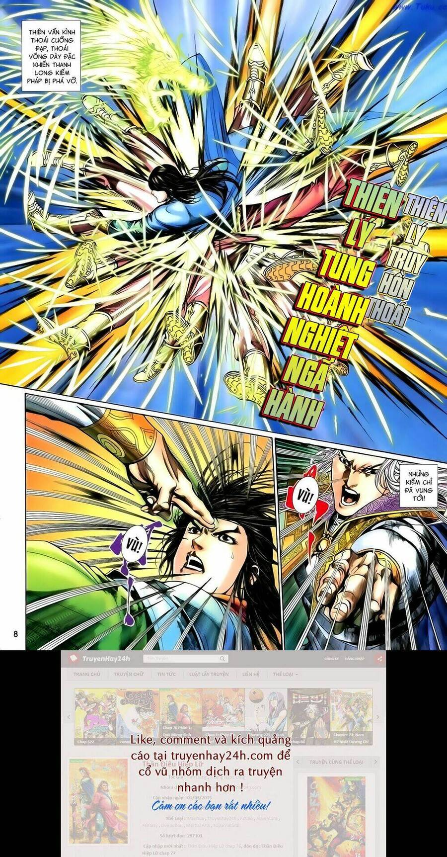 anh hùng vô lệ chapter 127 8