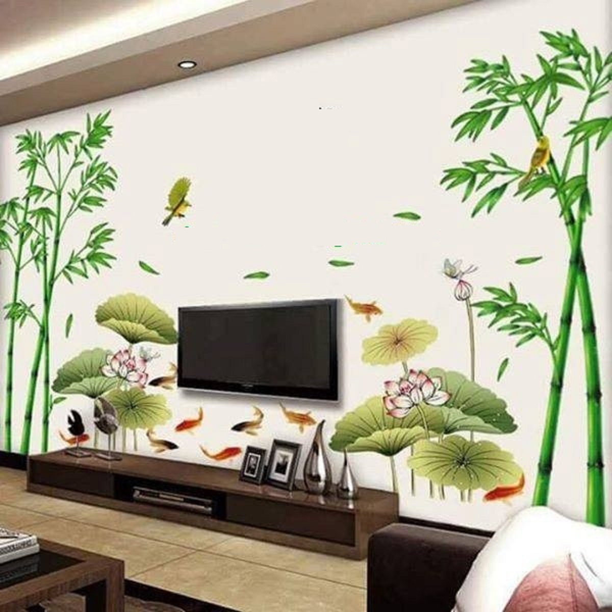 Decal dán tường combo phong cảnh Việt Nam đất nước xinh đẹp