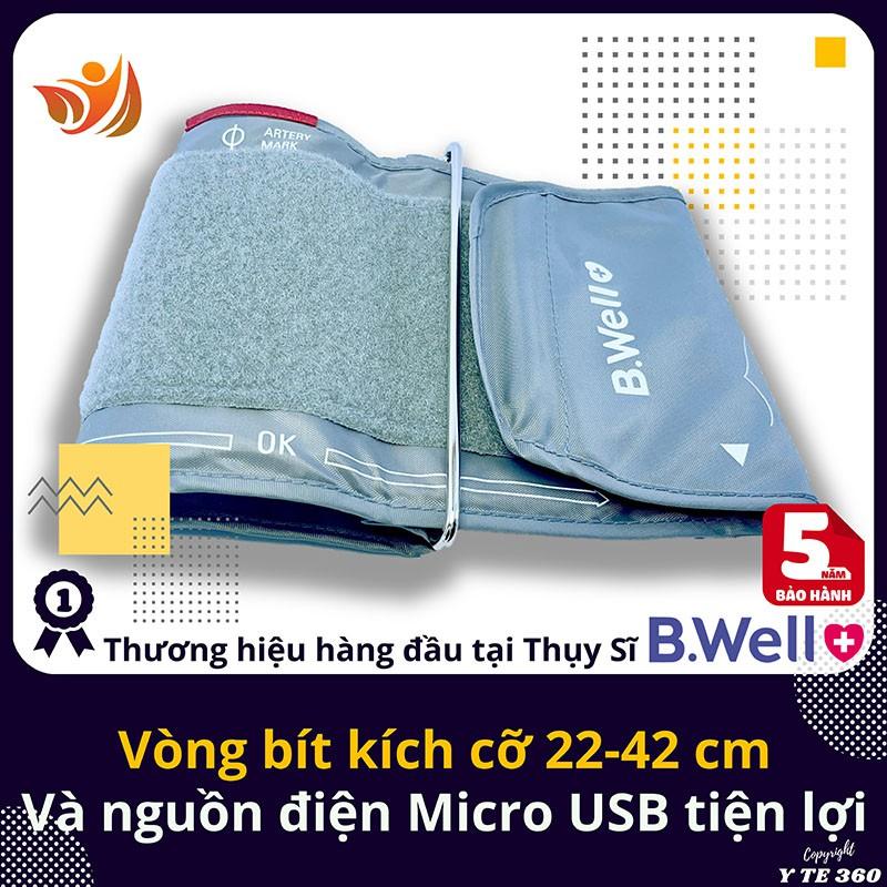 Máy Đo Huyết Áp Điện Tử Bắp Tay B Well MED 55 | Sản Xuất Tại Thụy Sĩ