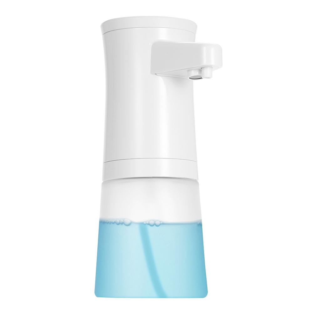 350ML Automatic Foaming Soap Dispenser Infrared Motion Sensor Hands Free Touchless Liquid Shampoo Shower Gel Soap Foam Pump for Kitchen Bathroom