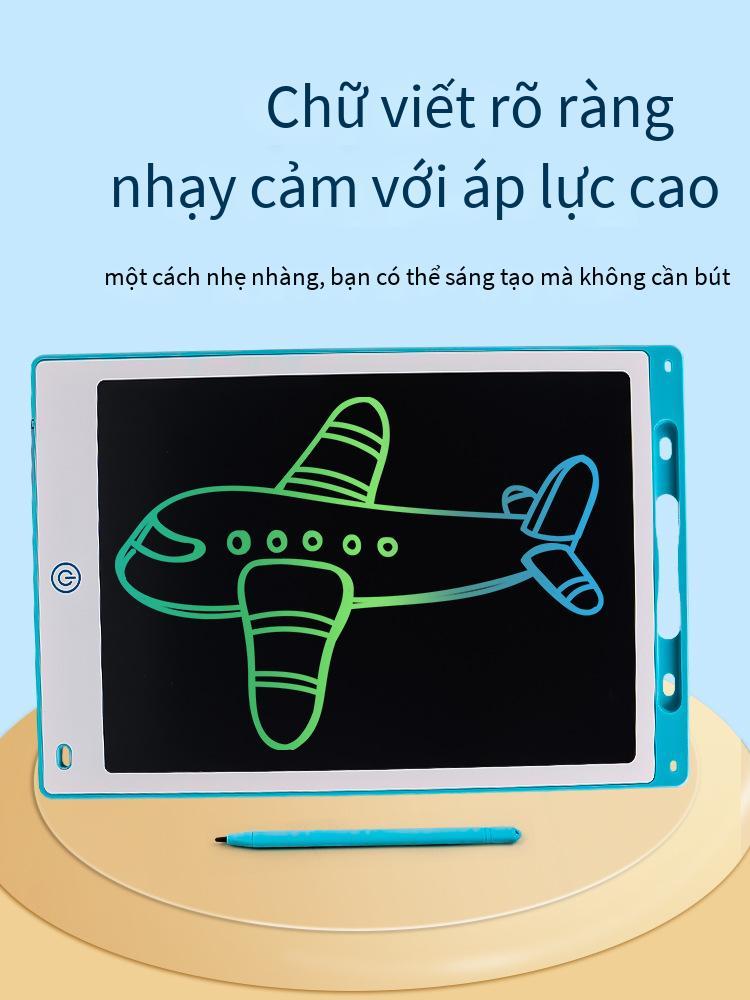 Đảm bảo chất lượng Bảng vẽ dành cho trẻ em Bảng viết tay LCD Bảng bảo vệ mắt Màn hình màu Bảng vẽ vẽ tay Đồ chơi điện tử gia dụng Bảng đen nhỏ có thể lau được