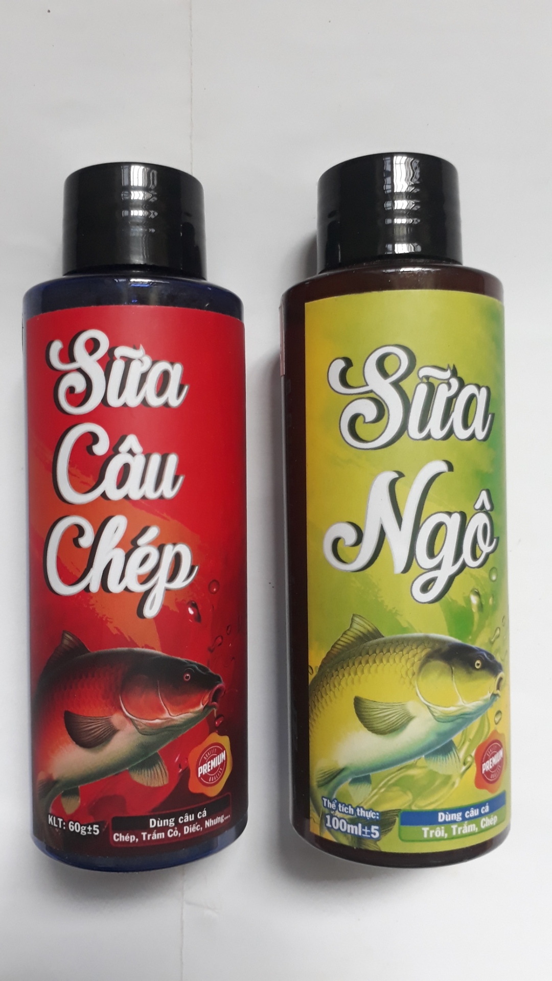 Cặp Mồi SỮA CÂU CHÉP và Tinh Mùi SỮA NGÔ - Bộ đôi kết hợp hoàn hảo của Hãng Phú Thành
