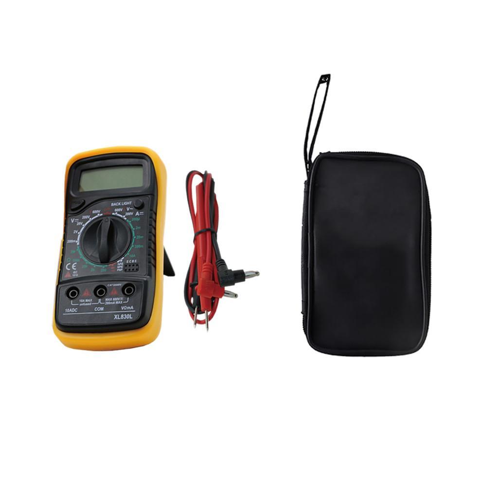 Digital Multimeter Auto-Ranging Digital Multi Tester with Multimeter Bag Set