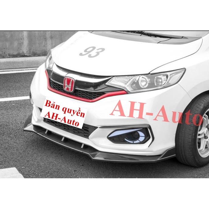 Lip Trước, Cản Trước Thể Thao Brio Nhựa ABS Cao Cấp Chống Va Đập Tốt Phía Dưới Có Gân Tăng Cứng