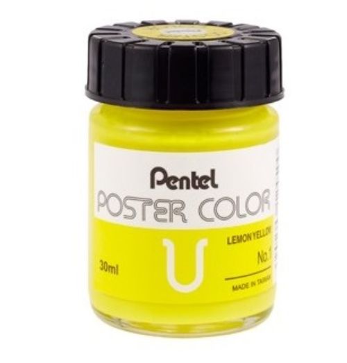Màu bột Poster Pentel WPU | Màu sắc đa dạng, tươi, bền màu - Màu nước WPU
