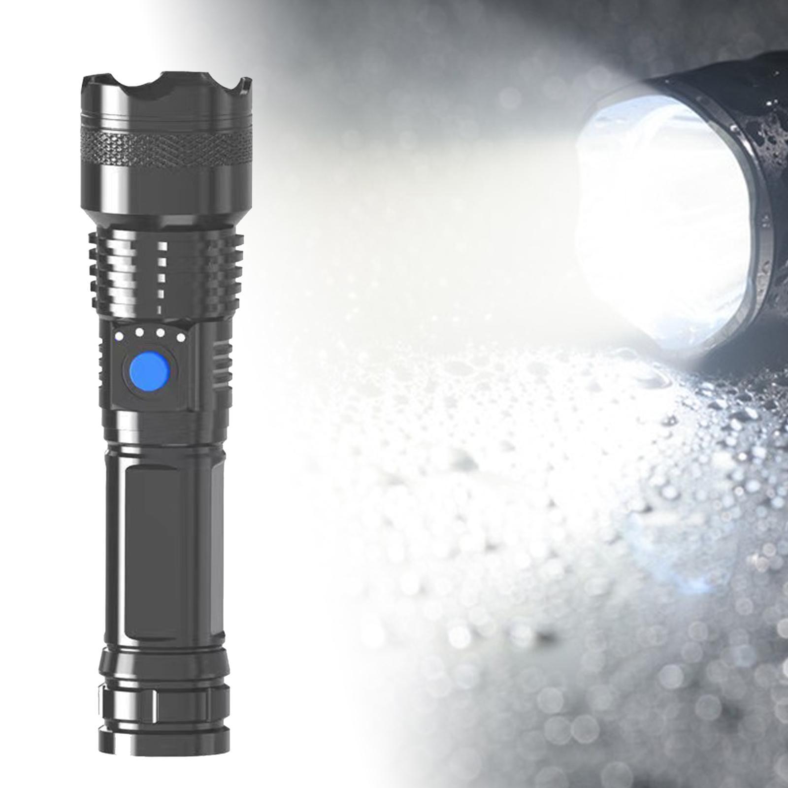 Handheld Flashlight Water Resistant Outdoor Torch for Travel Fishing Camping