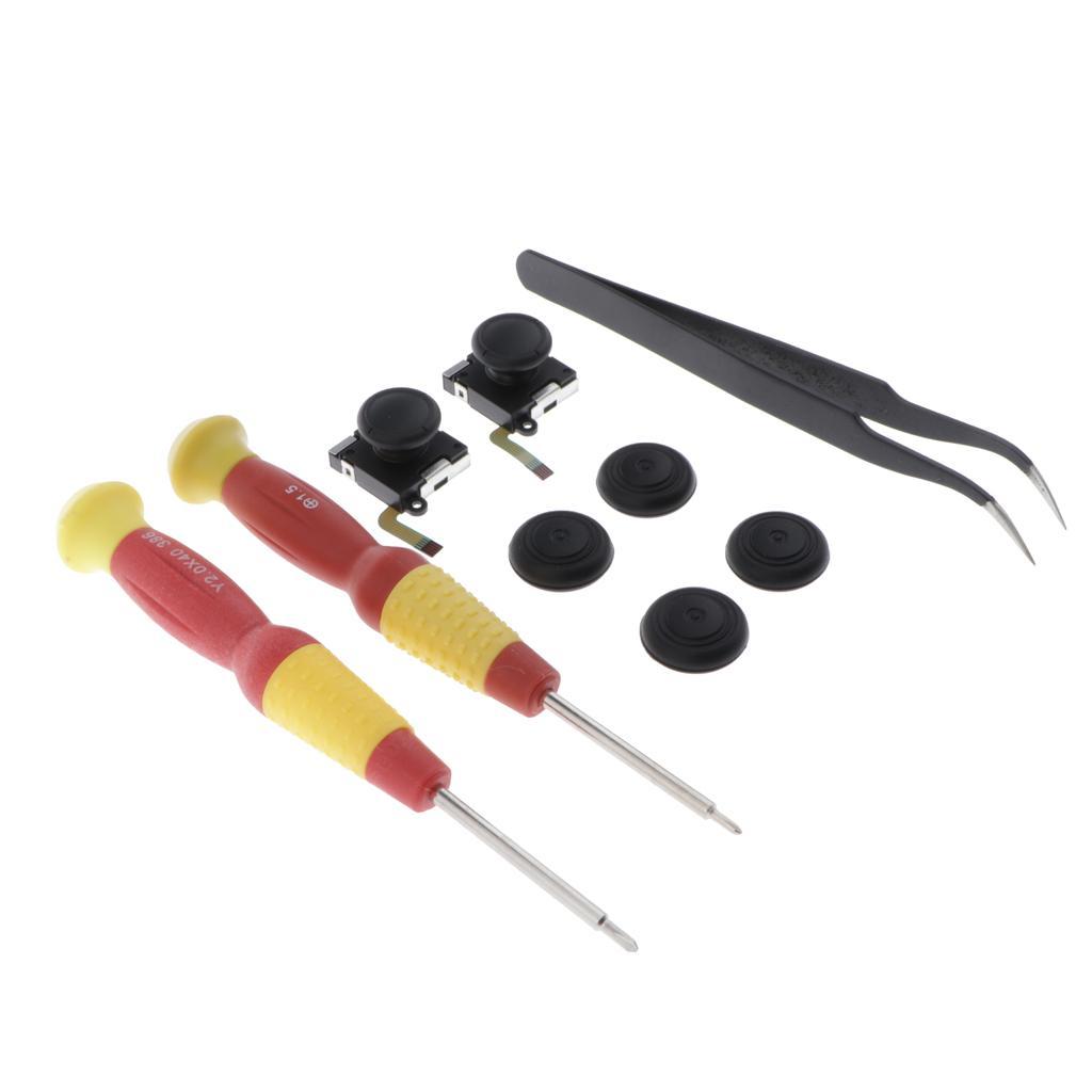 Tool Set Stick Rocker 3D Analog Joystick Thumb For NS Nintendo Switch Joy-Con