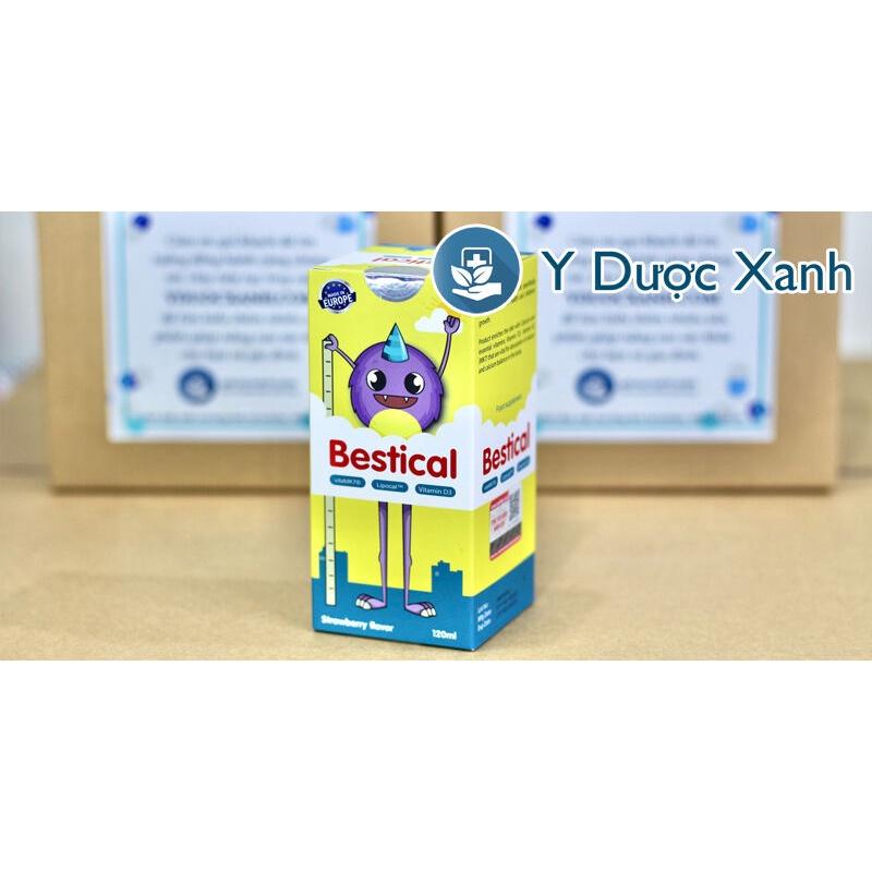 BESTICAL, 120ml, Siro bổ sung canxi, hỗ trợ xương răng cho bé - Y Dược Xanh