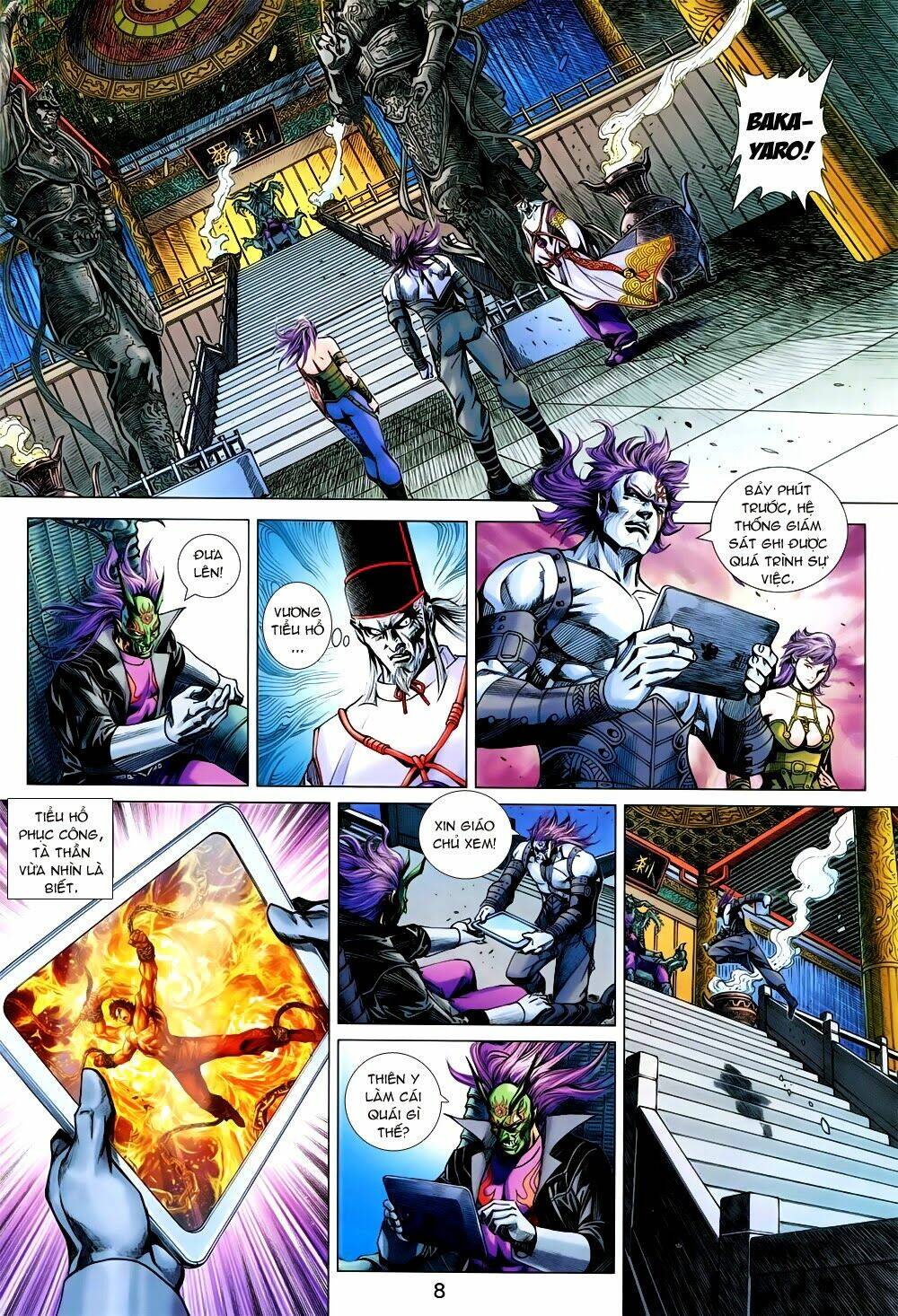 tân tác long hổ môn chapter 733 8