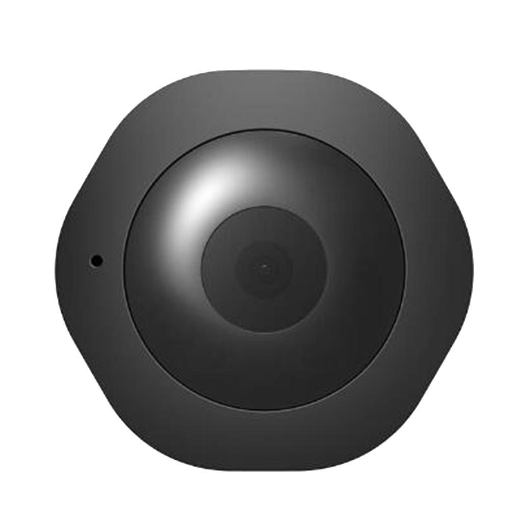 2xHD 1080P Wide Angle Mini WIFI Camera Night    Black