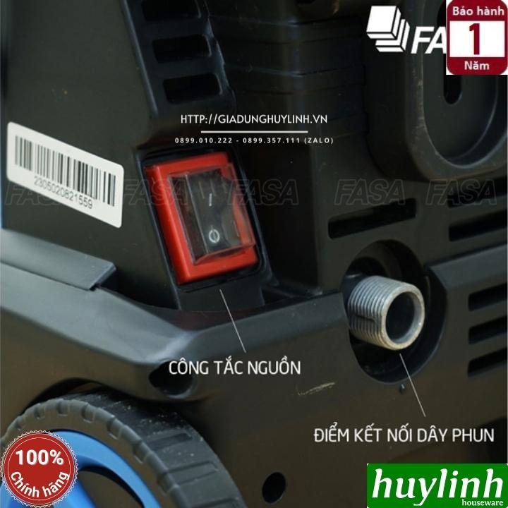 Máy xịt rửa xe Fasa POP Extra 135 - Công suất 1900W - Áp lực 135 bar - Hàng chính hãng