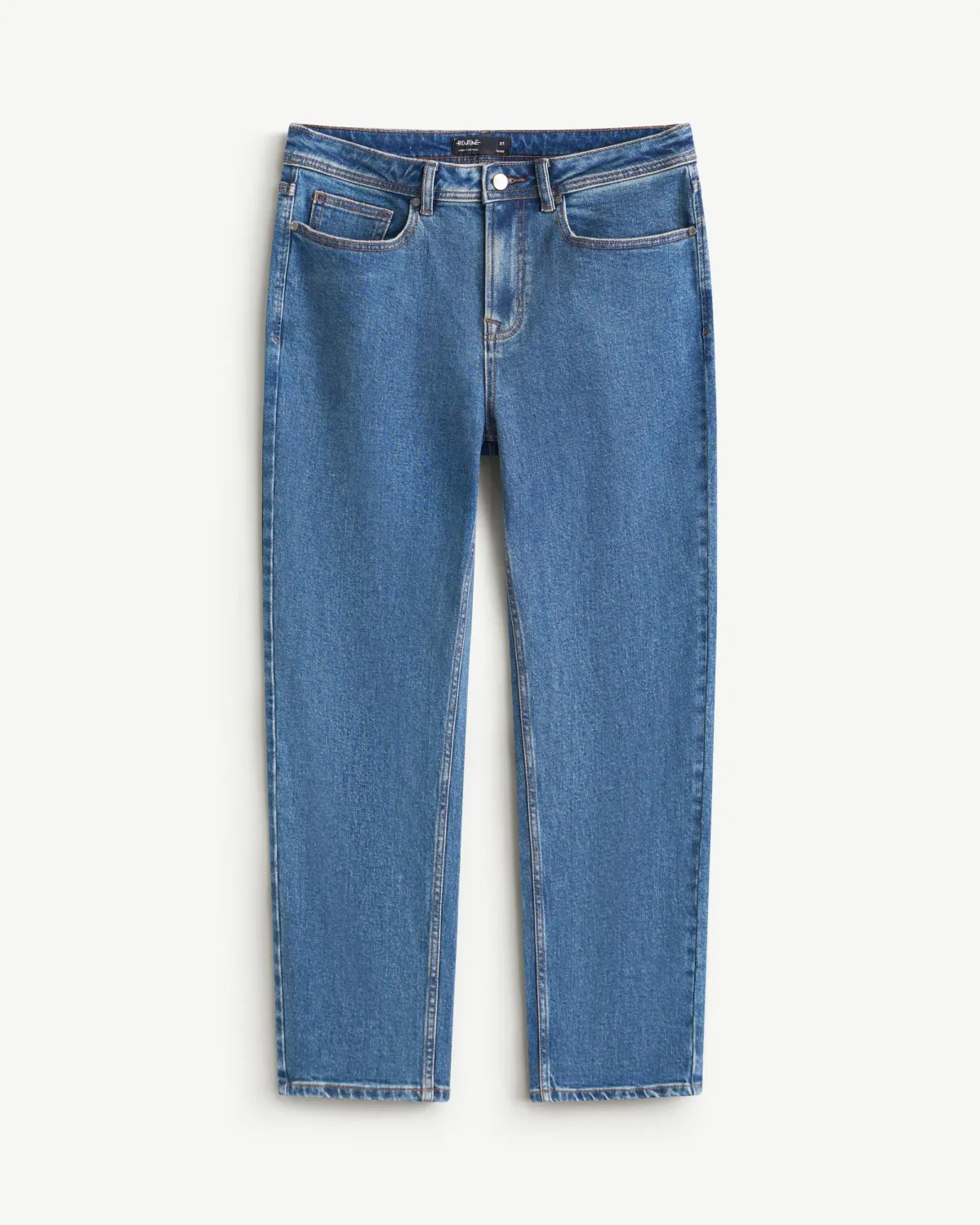 Quần denim nam nhãn point. Tapered - ROUTINE 10F25DPA003