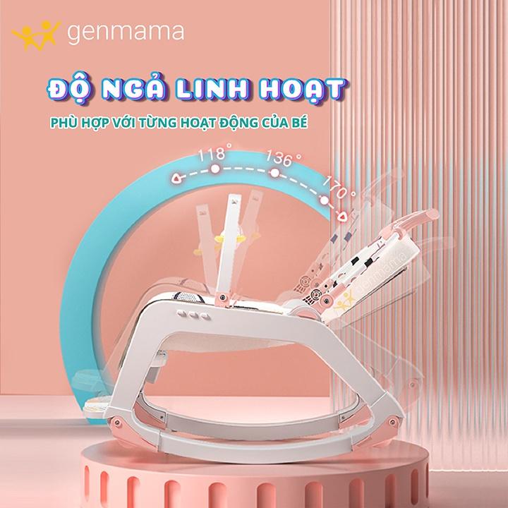 Ghế bập bênh đa năng cho bé ROCKING CHAIR cho bé ngồi ăn, nằm ngủ, thư giãn mẫu mới 2022