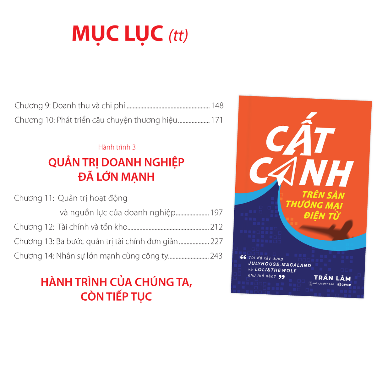 Cất Cánh Trên Sàn Thương Mại Điện Tử - Tôi đã xây dựng JulyHouse, Macaland và Loli & The Wolf như thế nào?