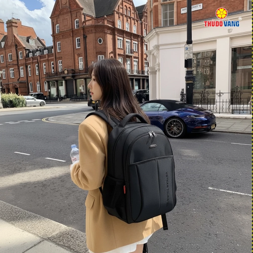 952 THỦ ĐÔ VÀNG Balo Nam Nữ size to Đi Làm, Đi Học, Đi Du Lịch bảo vệ Laptop 17 inch chống sốc BL952