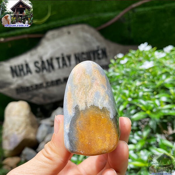 Chặn giấy đá phong thủy sự nghiêm túc và sang trọng của màu xám CG06