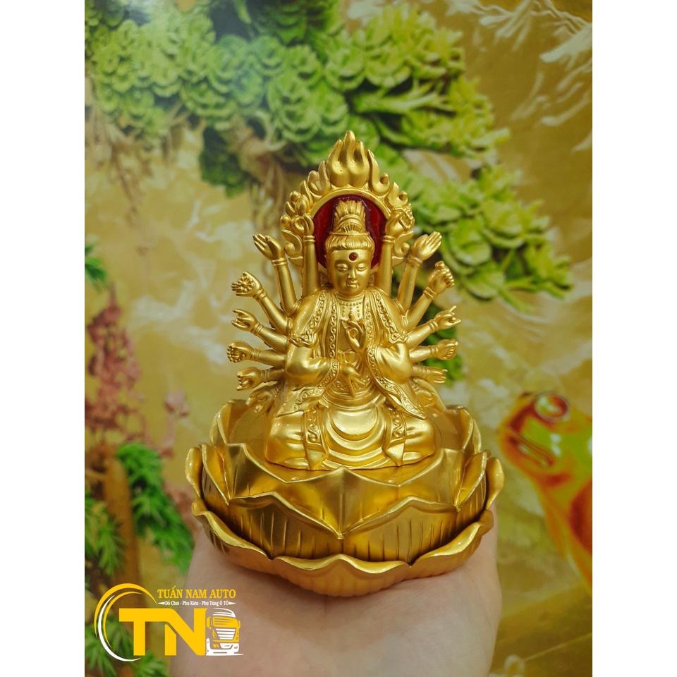 Tượng Phật Bà Quan Âm Nghìn Tay Nghìn Mắt Để Ô Tô Xe Hơi, Bàn Làm Việc
