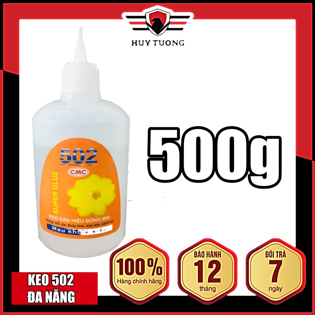 Keo dán gỗ, sắt, da,... đa năng cao cấp - 500ml