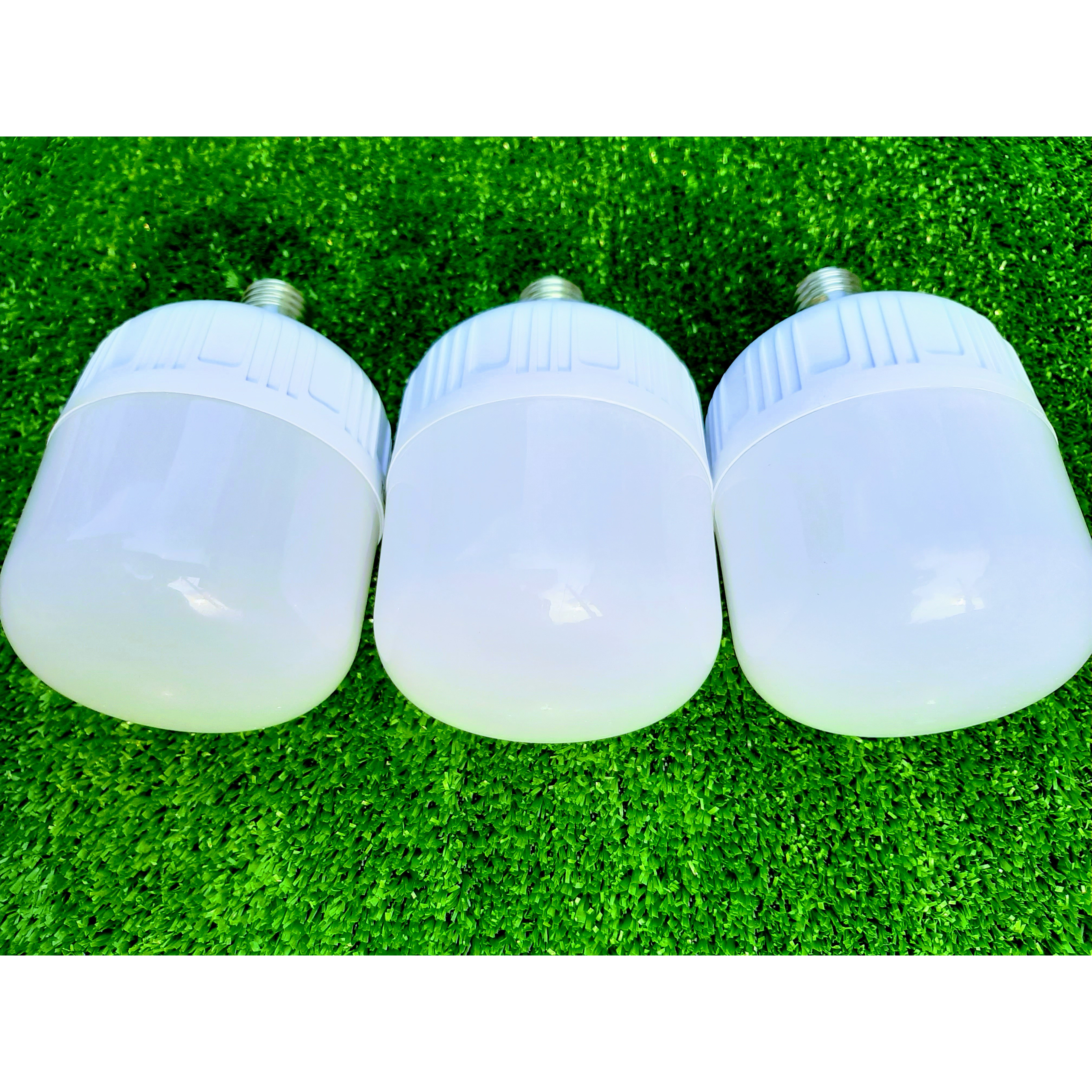 Combo 3 Bóng Đèn Led Buld Trụ 40W Ánh Sáng Trắng 6500K Tiết Kiệm Điện