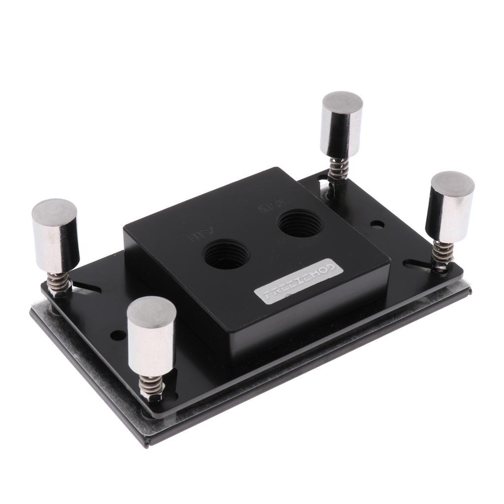 Metal PC CPU Water Cooling Block  Copper Base Cool Inner Channel