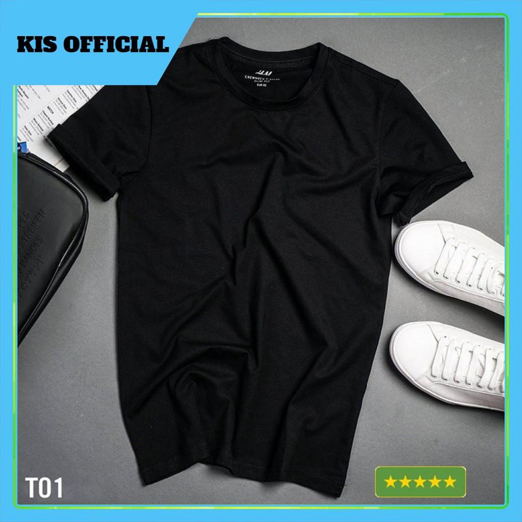 Áo Thun Trơn Unisex Form Rộng Áo Phông Trơn Unisex Tay Lỡ Thời Trang Nam Nữ Phong Cách Hàn Quốc