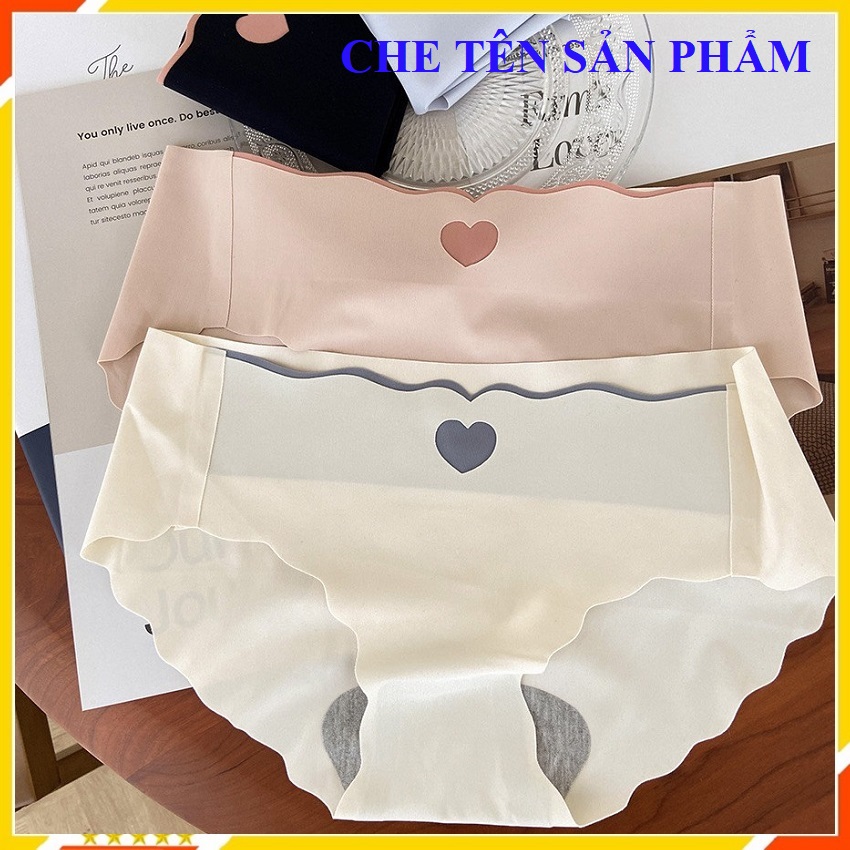 Quần lót nữ su tim Quần lót nữ su đúc không đường may cao cấp siêu co giãn mát lạnh - Quần lót nữ HT SYS