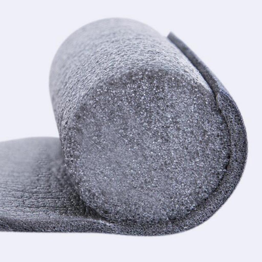 4Pcs Flexible Foam Draught Excluder Window Door Bottom Seal Strip Rubber