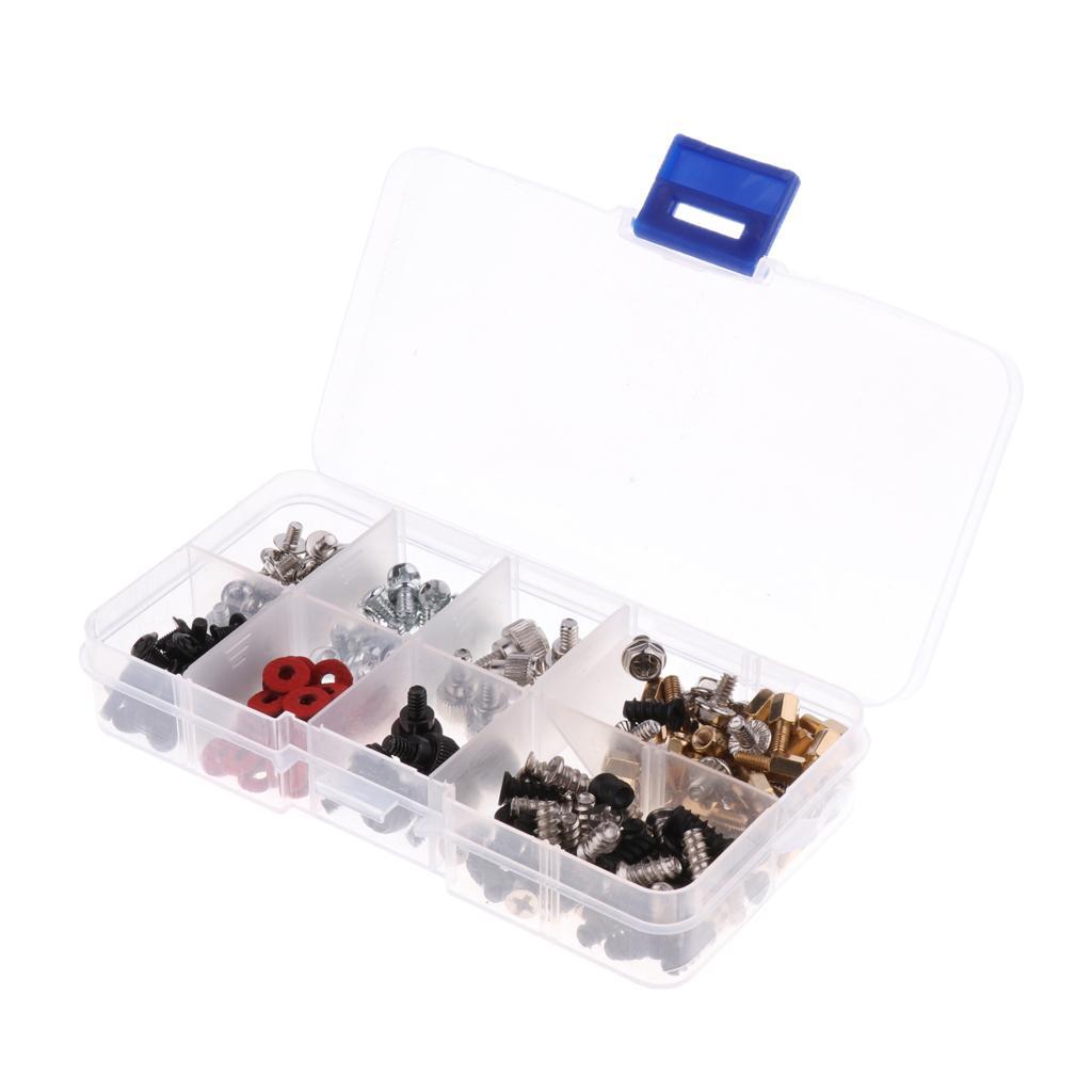 228Pcs Computer Spacer Screws Assortment  Mounting Screw for Motherboard