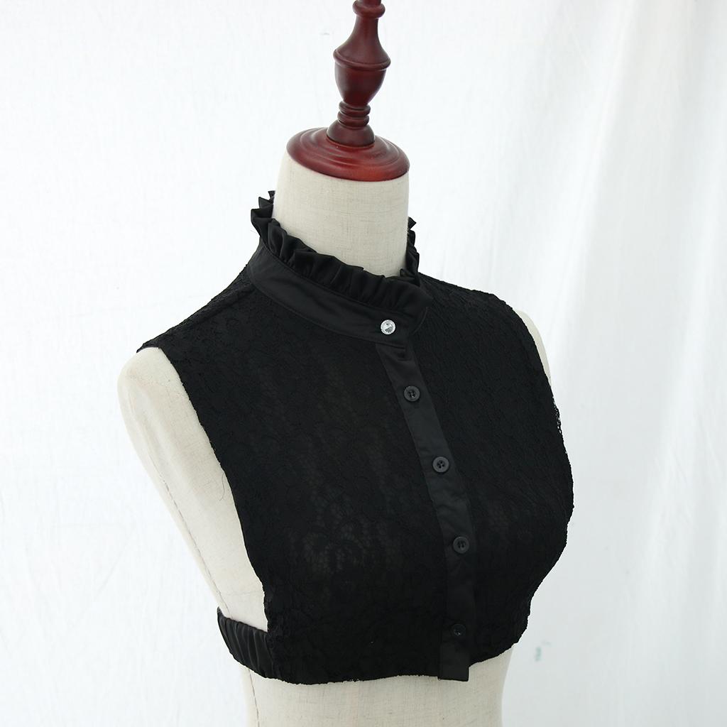 Fake Collar Detachable Lace Collar Half Shirts False Collar for Womens Girls