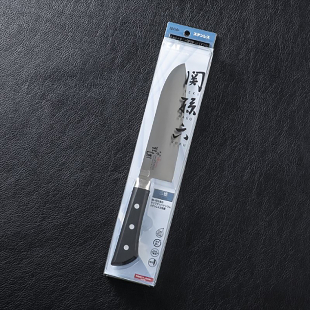 Dao bếp Nhật cao cấp KAI Honoka Santoku - Dao thái đa năng AB5427 (165mm) - Dao bếp Nhật chính hãng