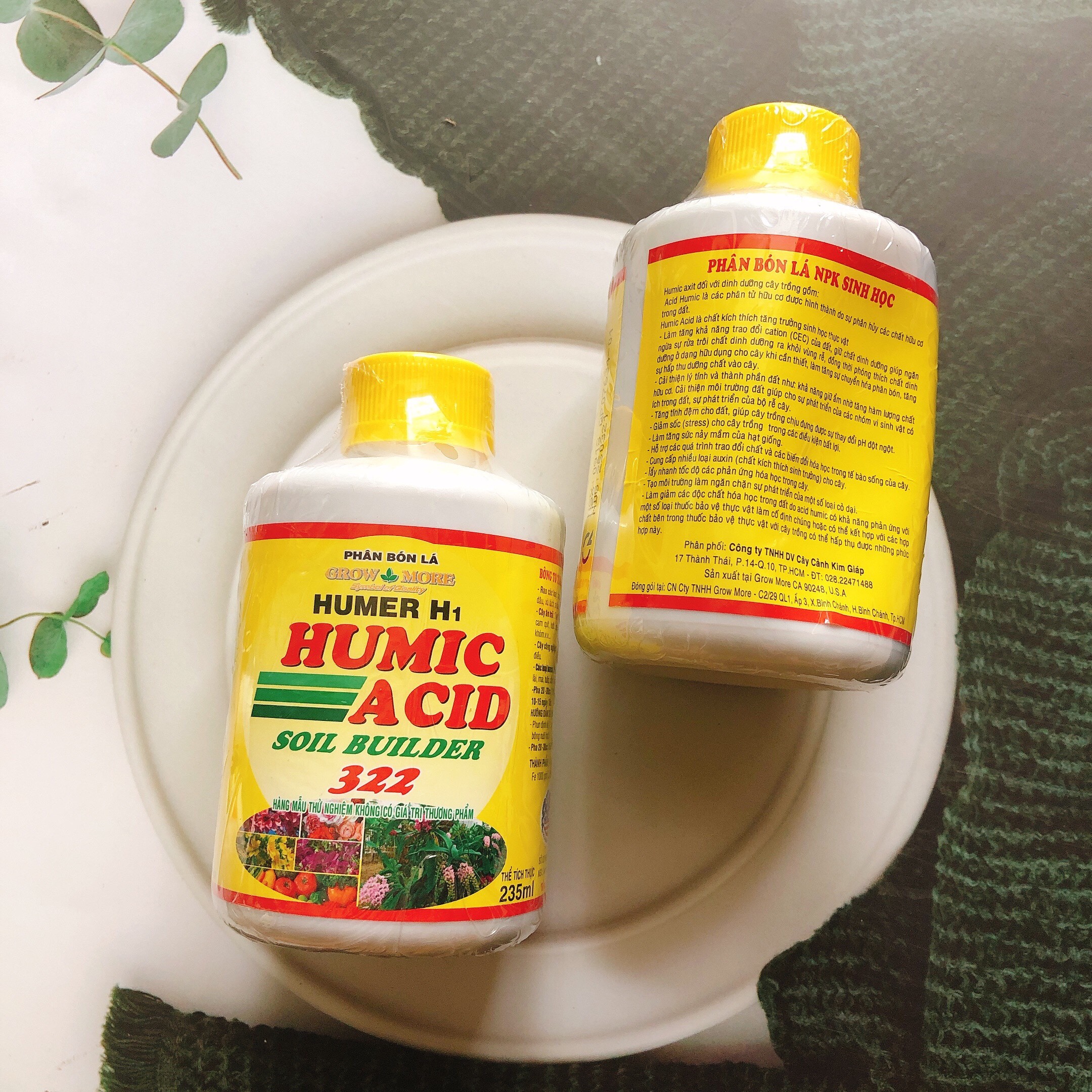 Phân bón lá HUMIC ACID 3 - 2 - 2 tốt cho mọi giai đoạn của Lan