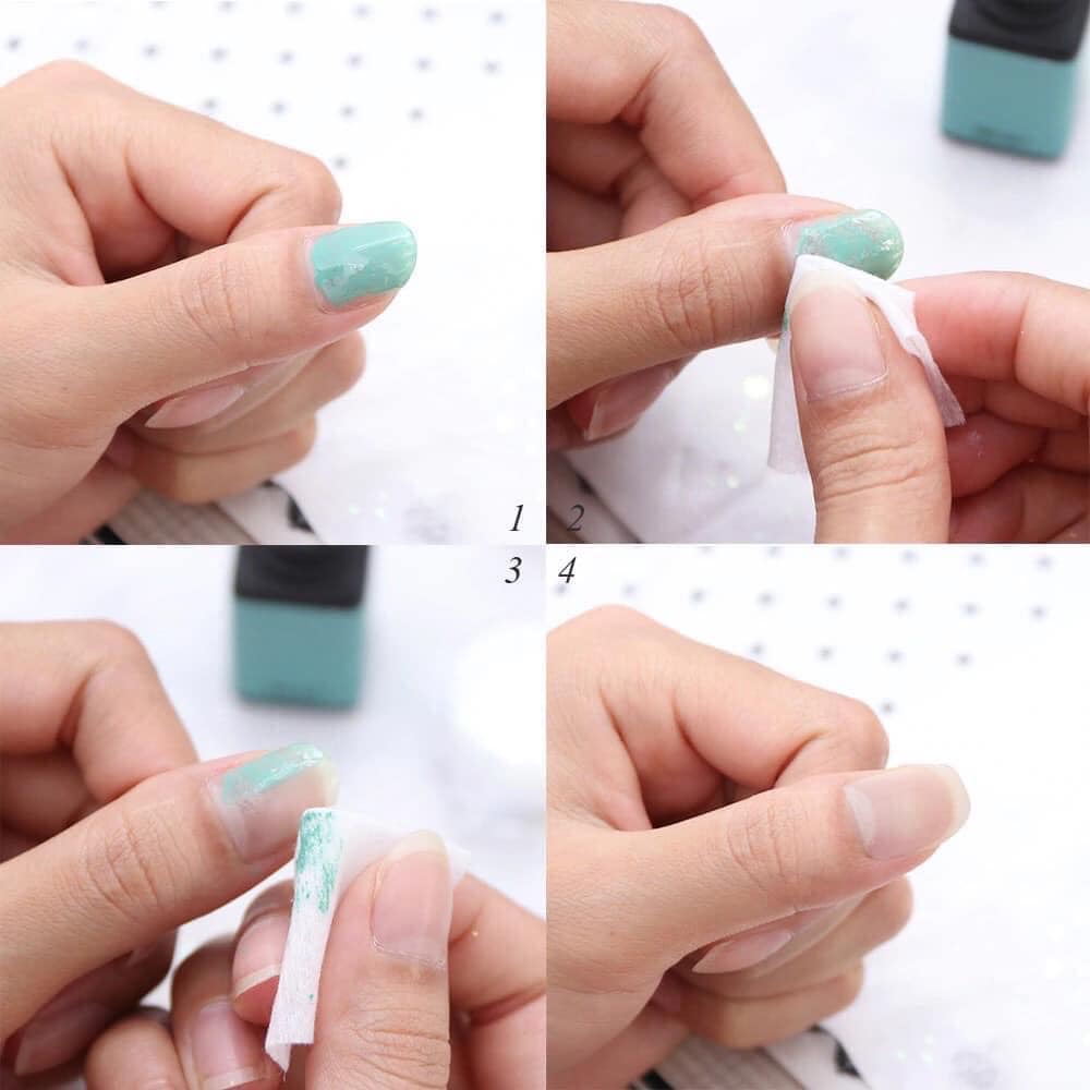 giấy lau gel nail