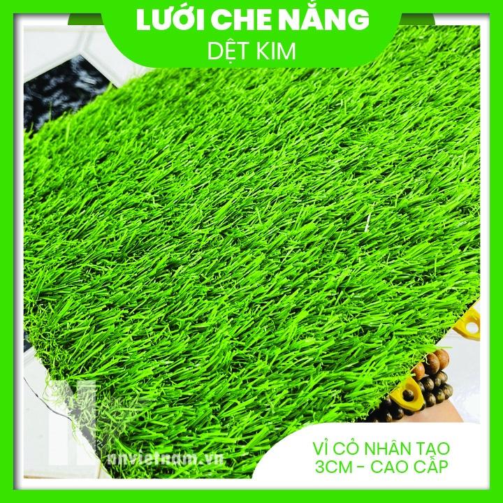 ⌈Vỉ cỏ nhân tạo 30cm x 30cm⌋ Thảm cỏ nhân tạo HÀNG XỊN XÒ trang trí sân vườn