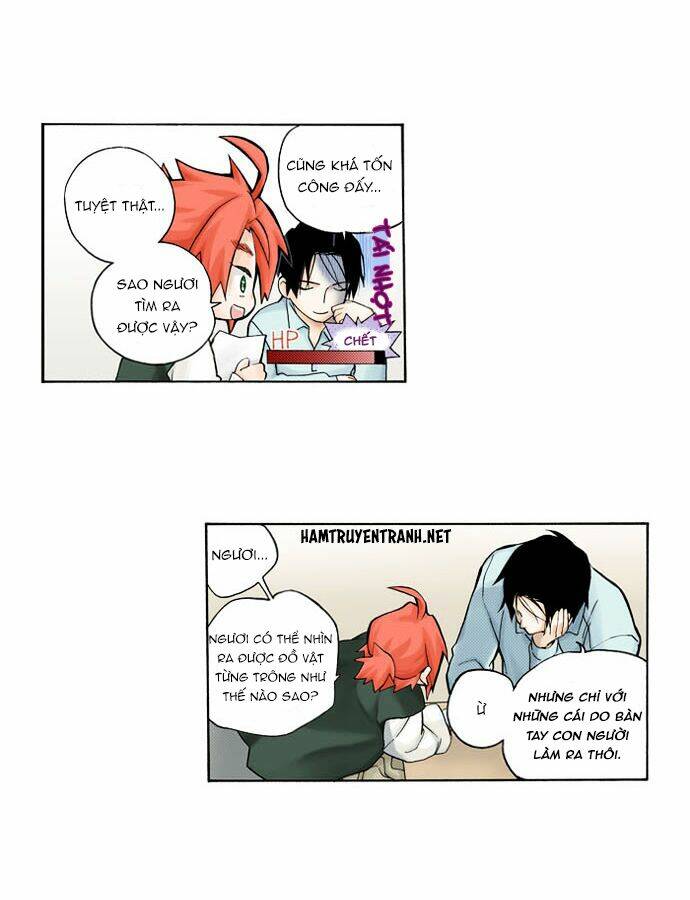 ngôi nhà của người phục chế chapter 4.5 6