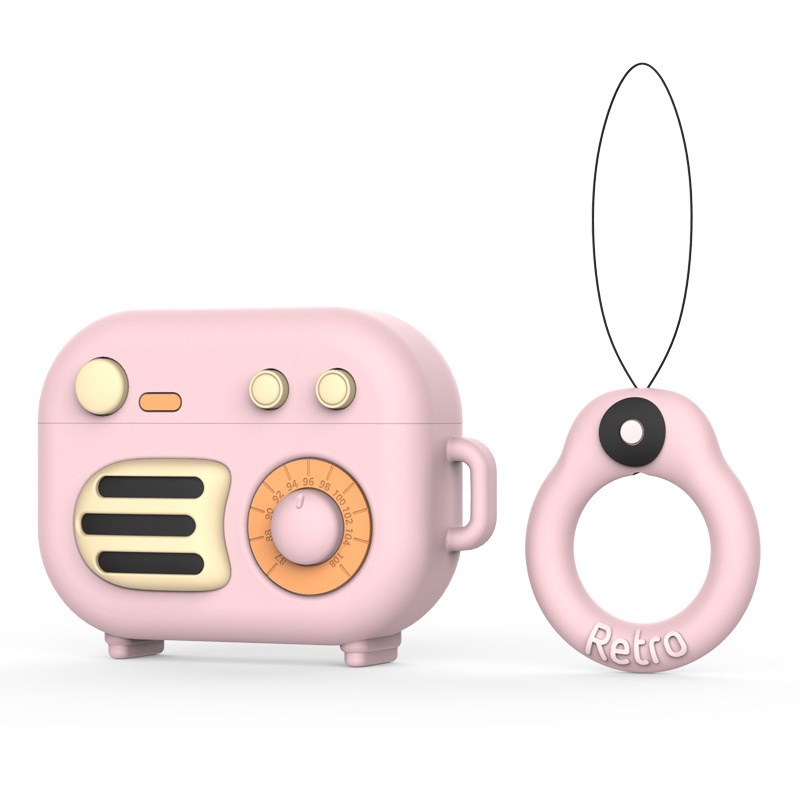 Bao Case dành cho AirPods 3 hình Retro Radio- Hàng Chính Hãng