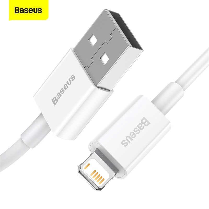 Cáp sạc iPhone Baseus Superior Series Fast Charging Data Cable (2.4A, 480Mbps, Fast charge, ABS/ TPE Cable) -  Hàng Chính Hãng