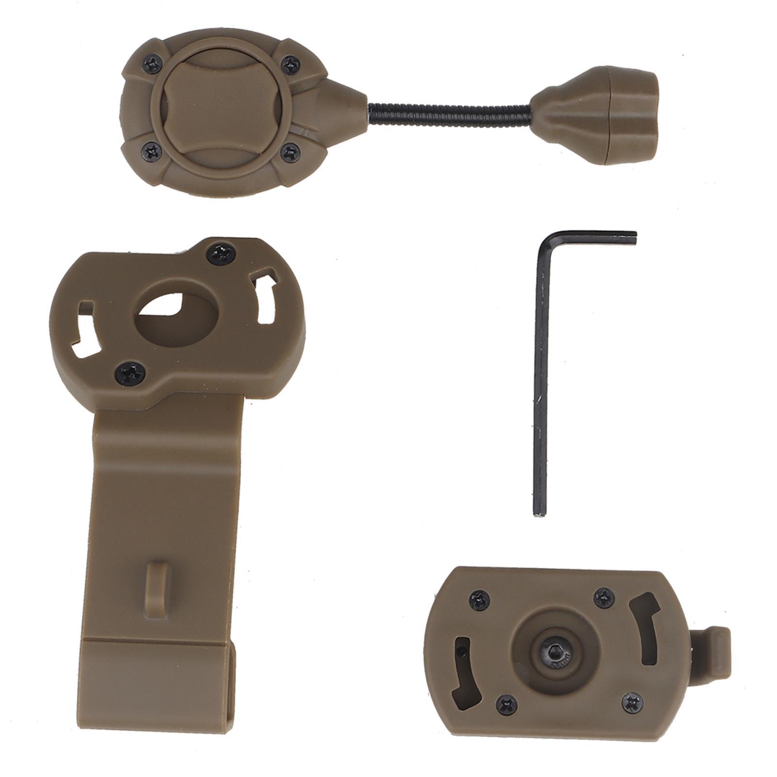 LED Light Lamp Battery Powered Mount Flashlight for