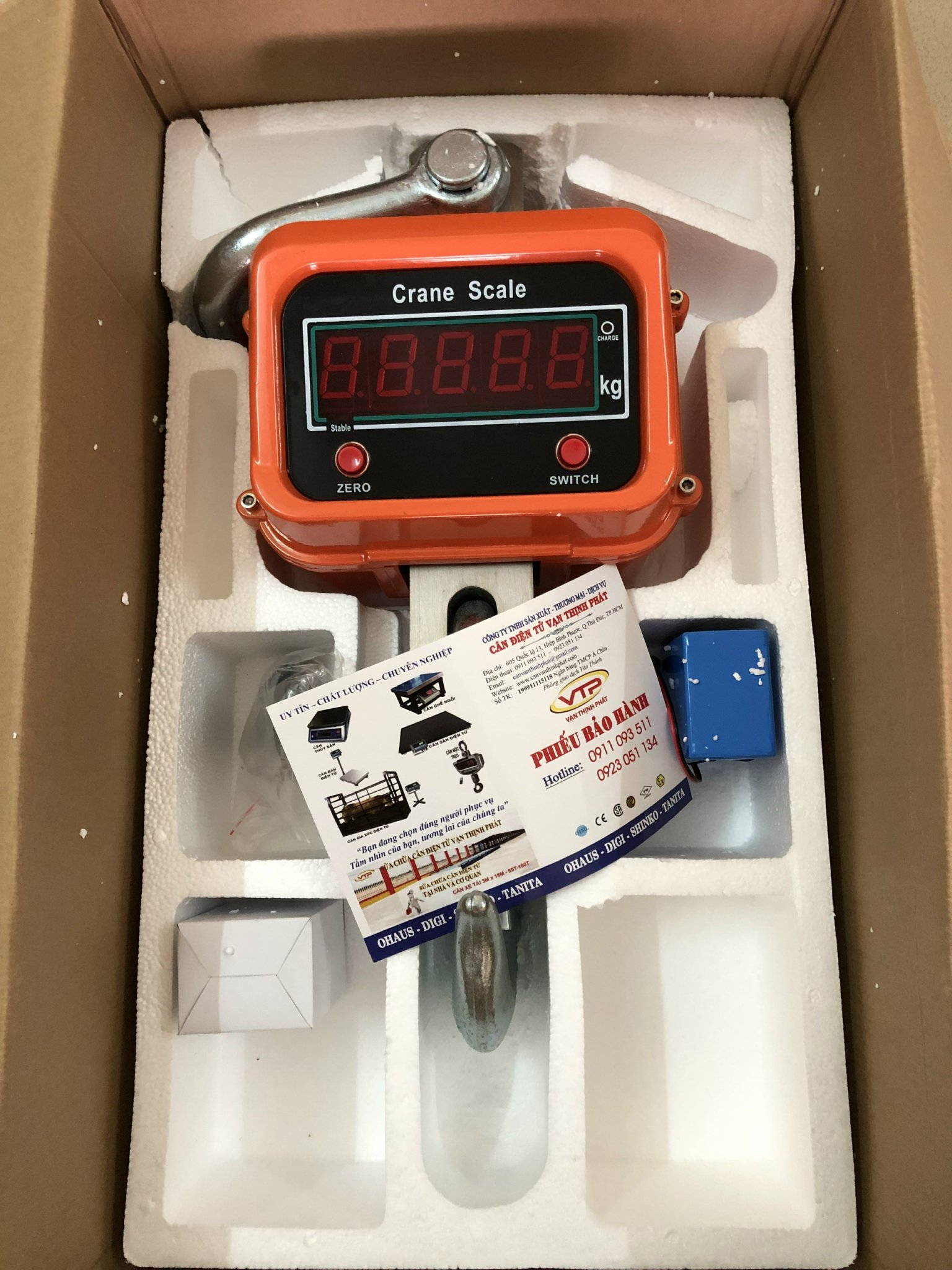 Cân Treo Điện Tử 5 Tấn