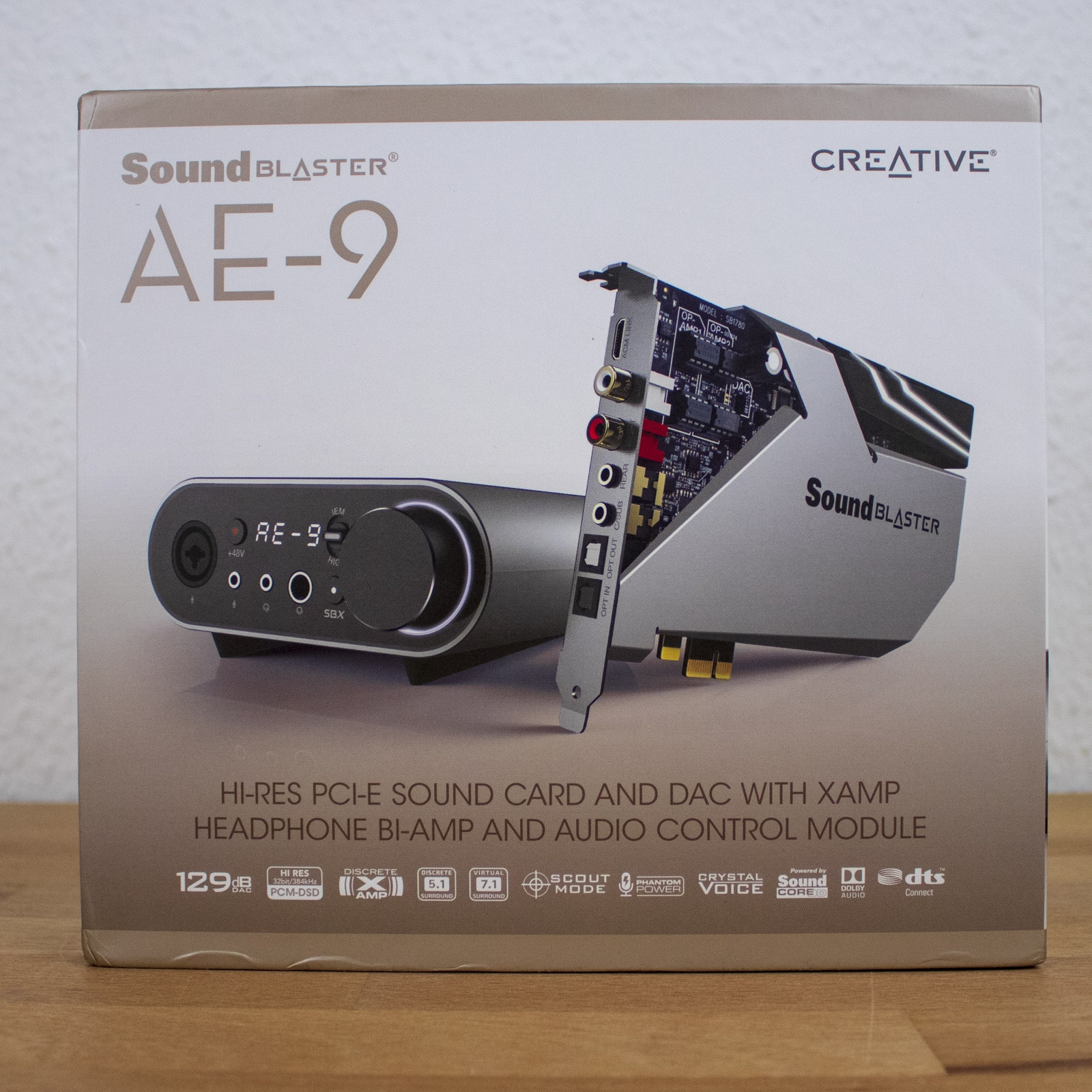 Card Âm Thanh Creative Sound Blaster AE-9 - Hàng Chính Hãng