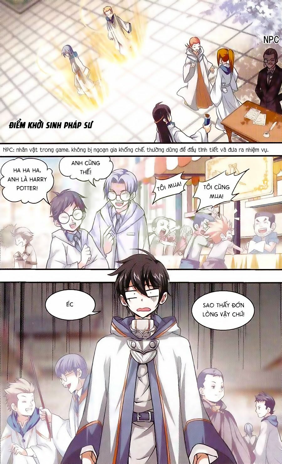 võng du chi cận chiến pháp sư chapter 1 3