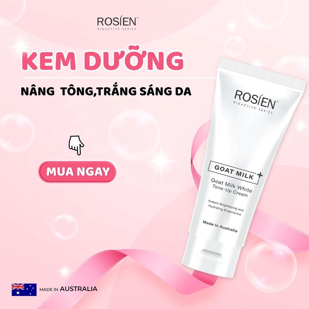 Kem Dưỡng Da Trắng Sáng Rosien Goat Milk White Tone - Up Cream 100ml