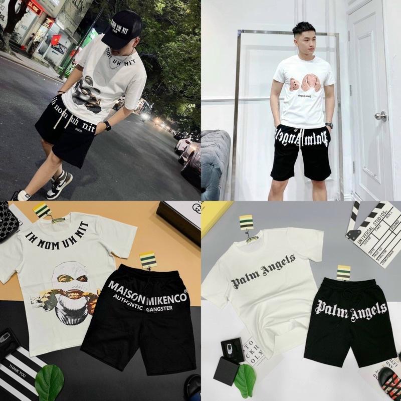 Sét Bộ áo chất liệu cotton cao cấp, Quần chất thun dày dặn