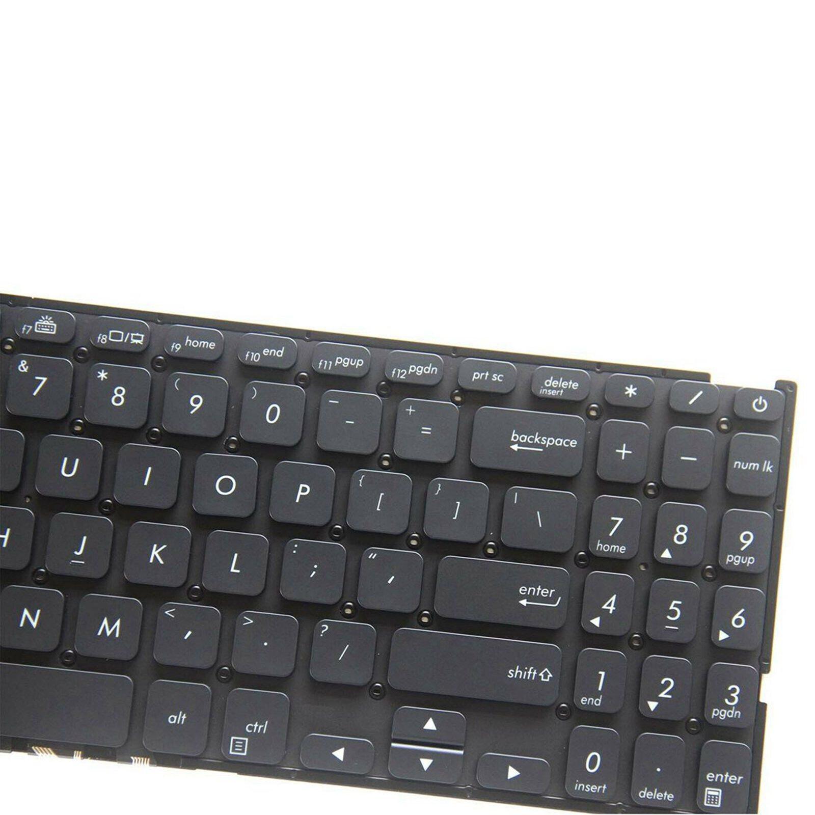 US Layout Backlit Laptop Keyboard for X512 X512FA Durable