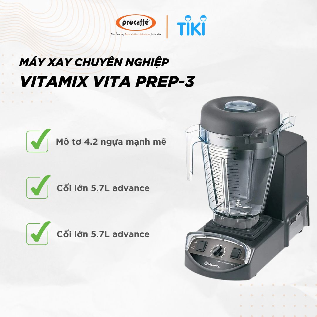 Máy xay sinh tố chuyên nghiệp VITAMIX XL - Hàng chính hãng