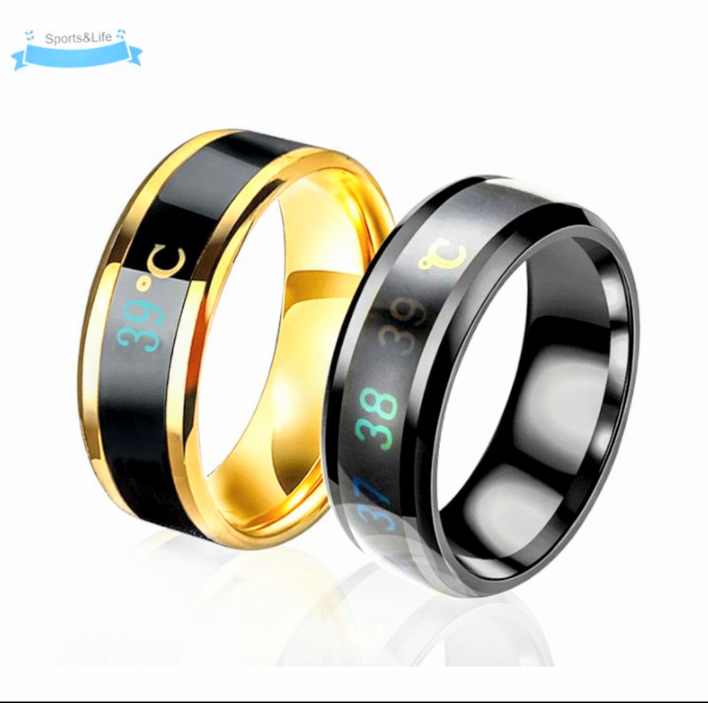 1 NHẪN ĐEO TAY ĐỔI MÀU BÁO NHIỆT ĐỘ CHO NAM VÀ NỮ HÀNG CAO CẤP LOẠI ĐẸP