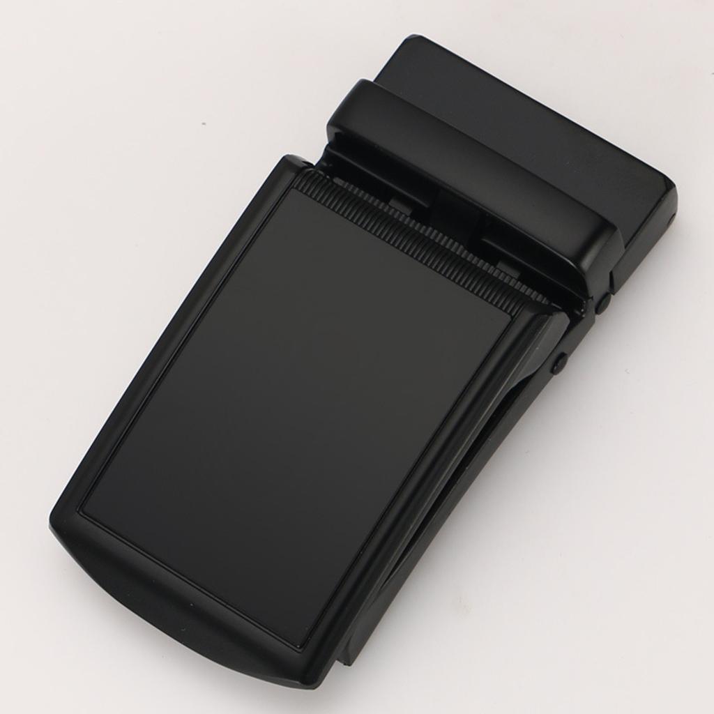 Automatic Belt Buckle Alloy Polished Business Casual Ratchet Buckle Style 1