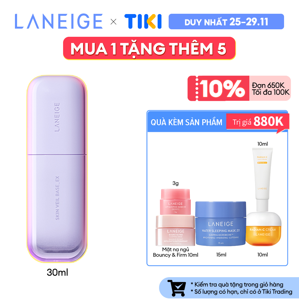 Kem Lót Nâng Tông Laneige Skin Veil Base